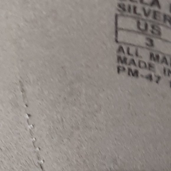 Girls MK silver shoes - Picture 7 of 8